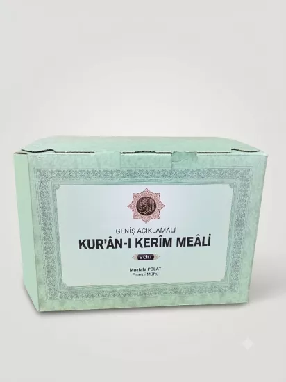 Geniş Açıklamalı Kuranı Kerim Meali (5 Cilt)